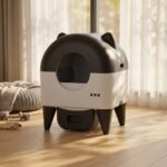 Next-Gen Self-Cleaning Litter Box with Advanced Safety Sensors
