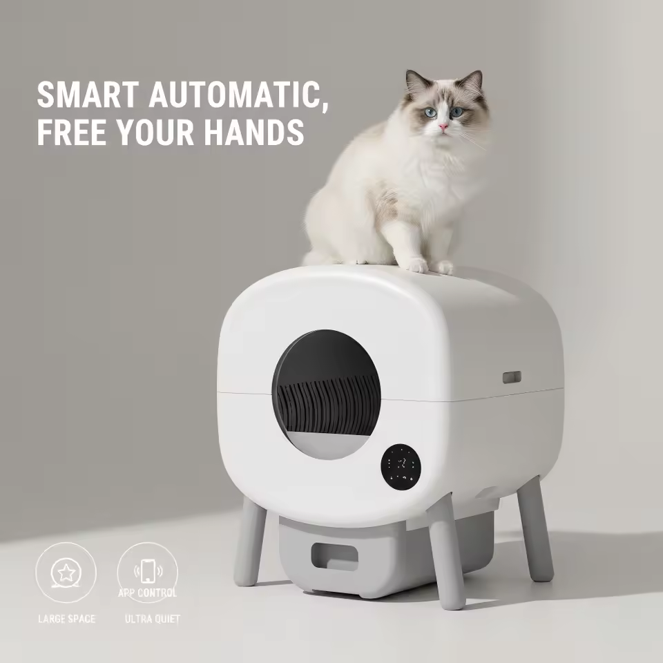 App-Controlled Smart Cat Litter Box